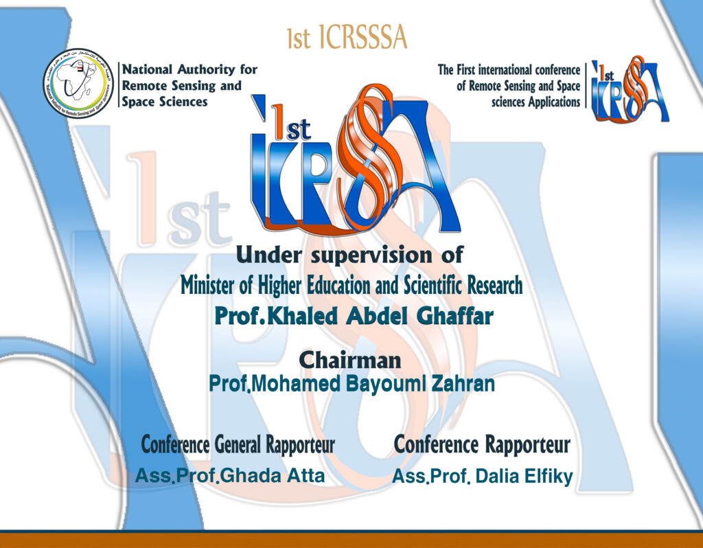 The First International Conference of Remote Sensing and Space Science Applications