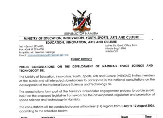 Namibia Opens National Consultations on Space Science and Technology Bill